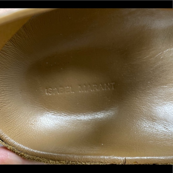 Isabel Marant Enore Flower Studded Sandals size 37.5 - Picture 13 of 13